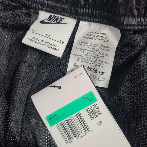 Nike Sportswear Circa Shorts DQ4244-010 Size XL Black - Picture 4 of 4